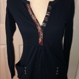 “Little Yellow Button” tops from Anthropologie